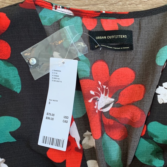 Urban Outfitters Michelle Floral Mini Dress - Picture 5 of 6